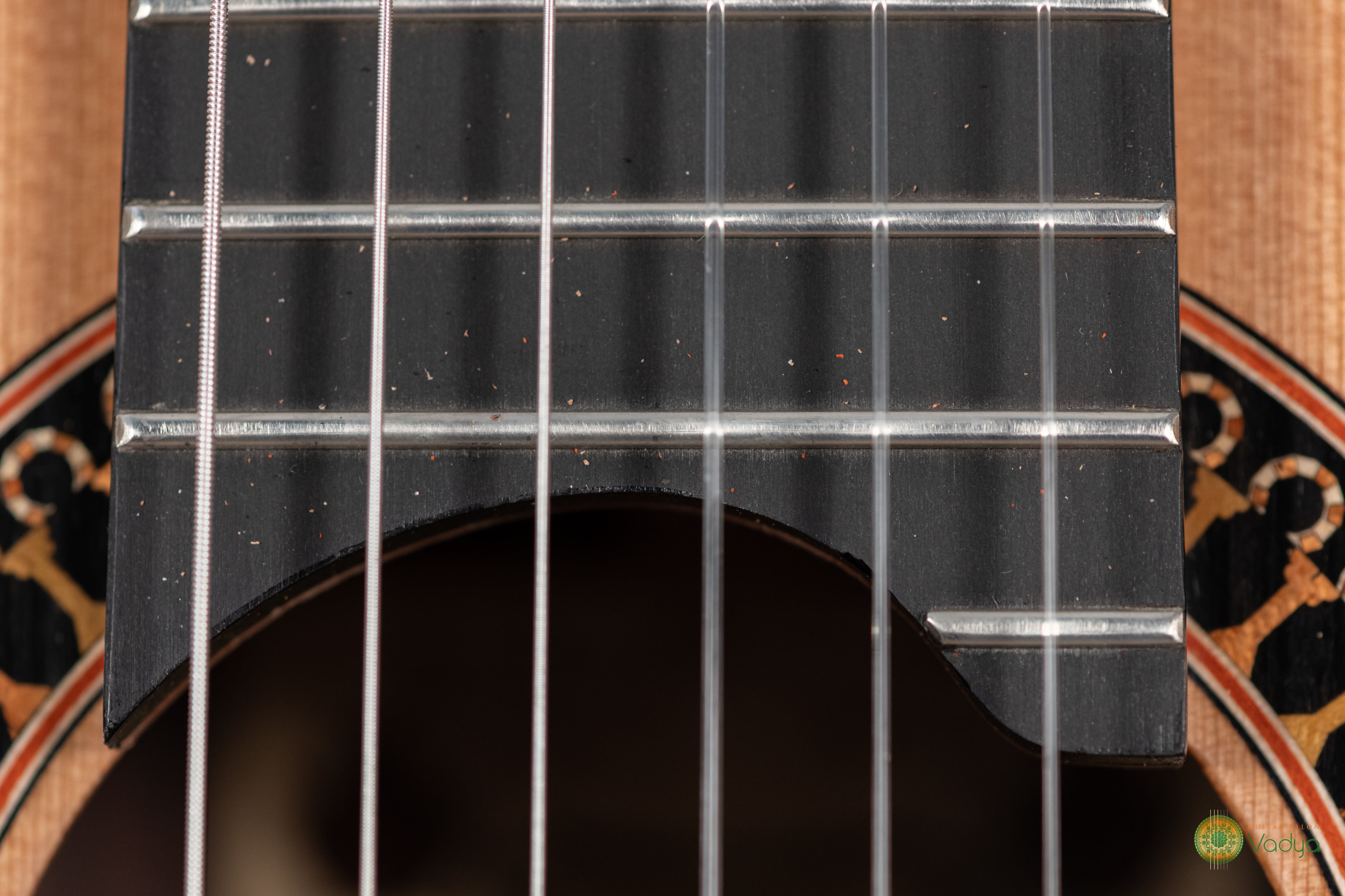Yulong Guo “Philharmonic” Cedar Double Top Concert Guitar