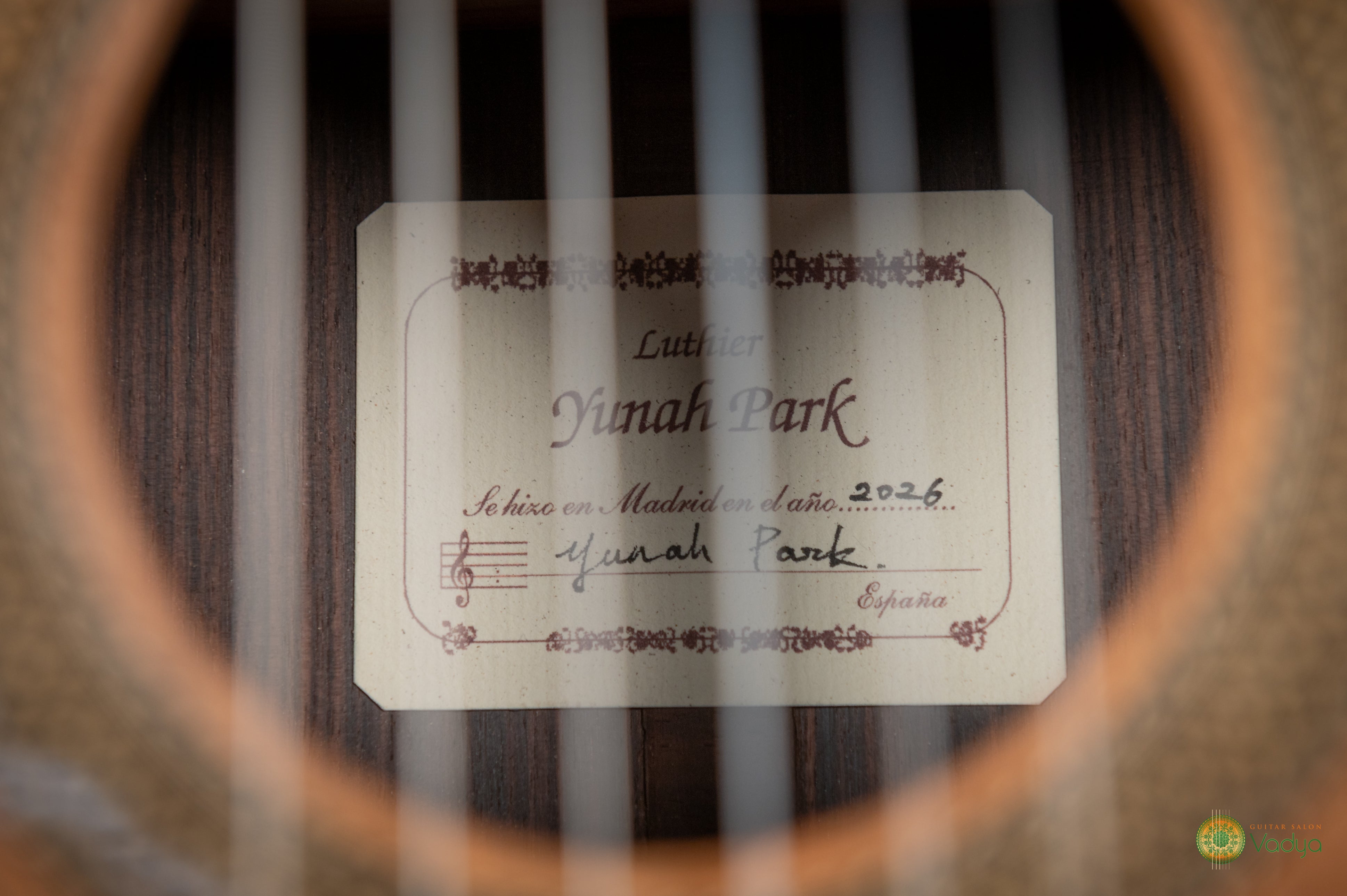 Yunah Park Concert Guitar