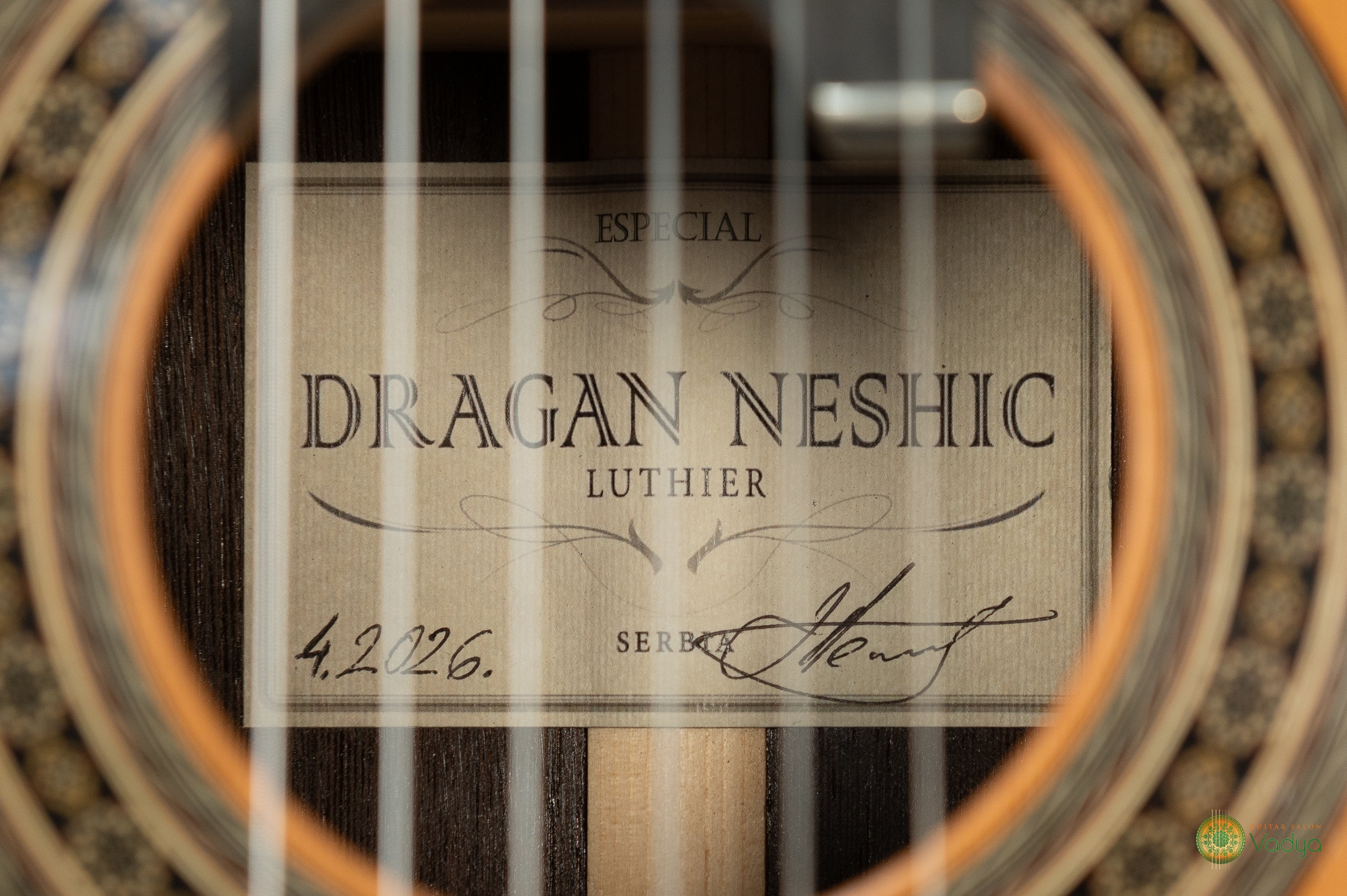 Dragan Neshic “Especial” No. 4.2026 – Double-Top Concert Guitar