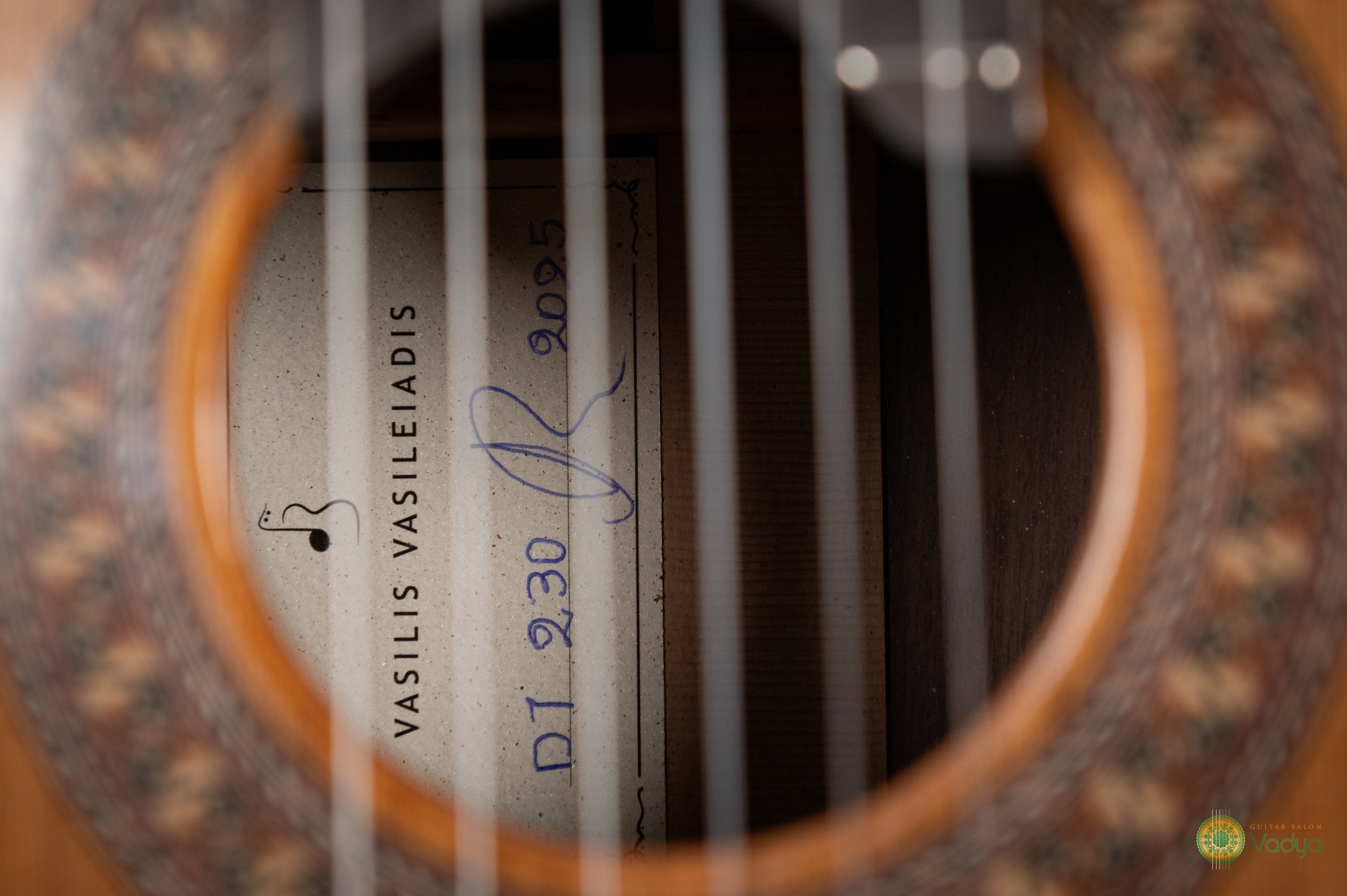 Vasilis Vasileiadis 2025 Double-Top Concert Guitar