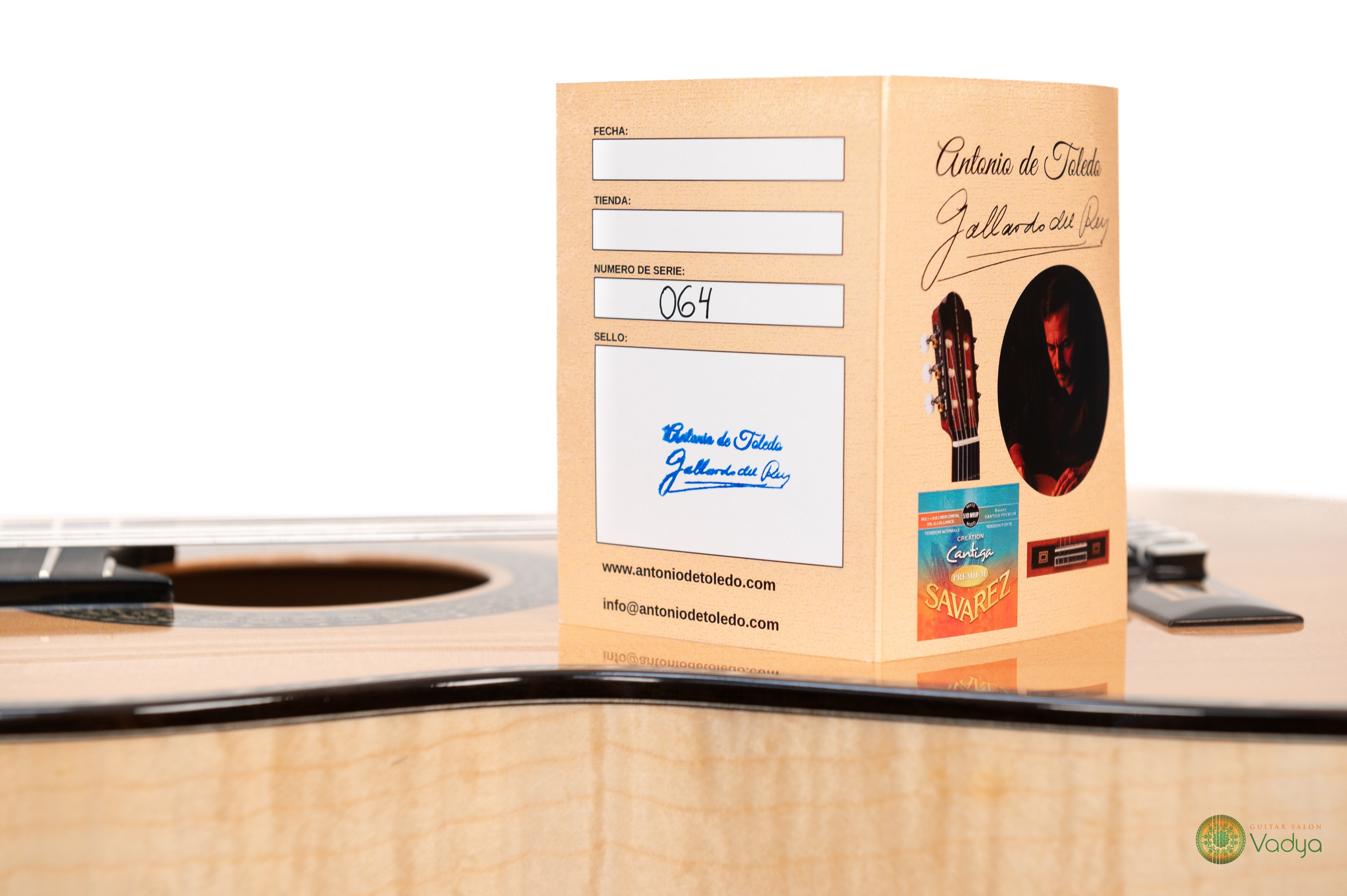Antonio de Toledo – José María Gallardo del Rey Signature - Flamed Maple