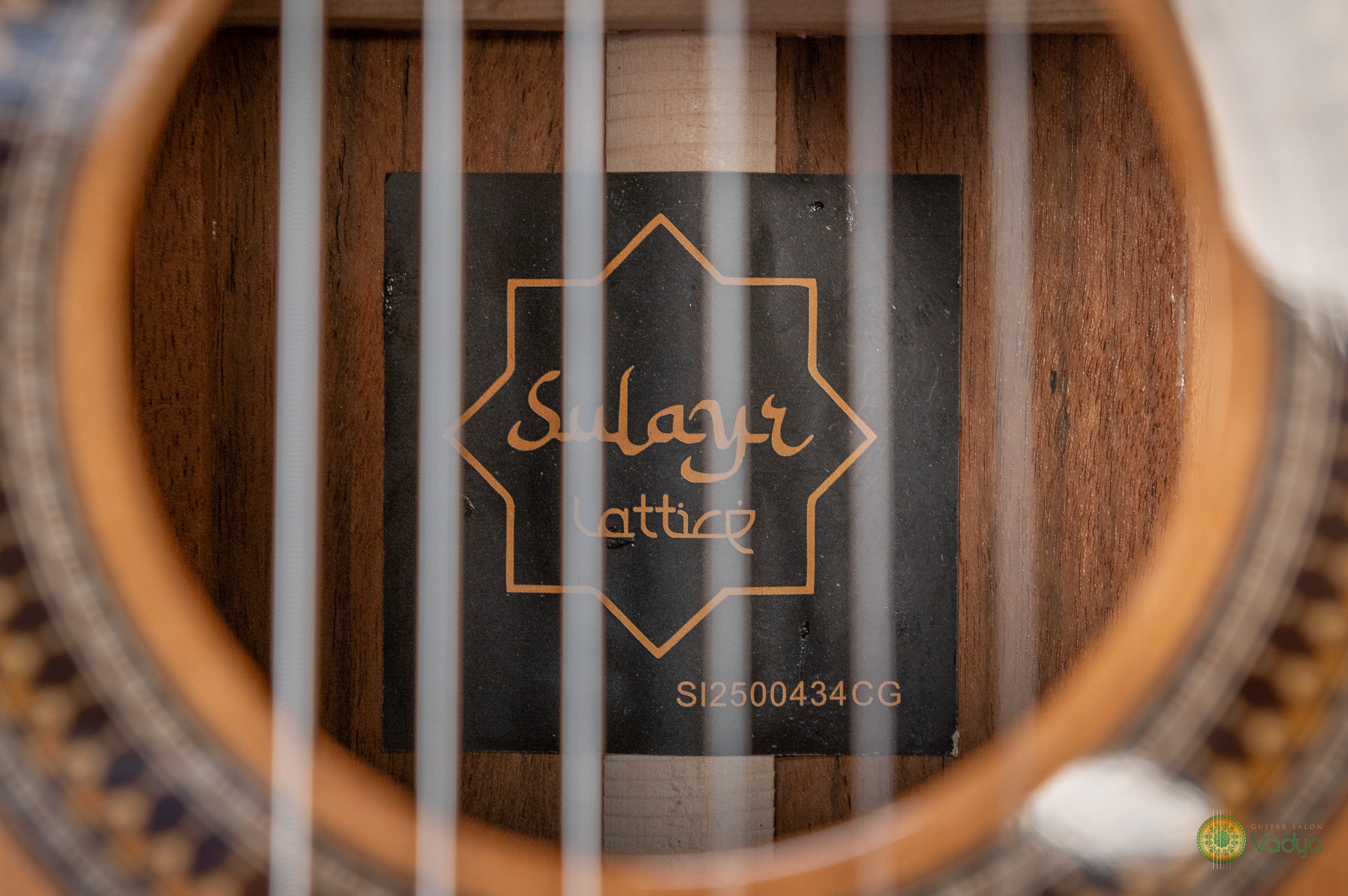 Sulayr Lattice Cedar Classical Guitar