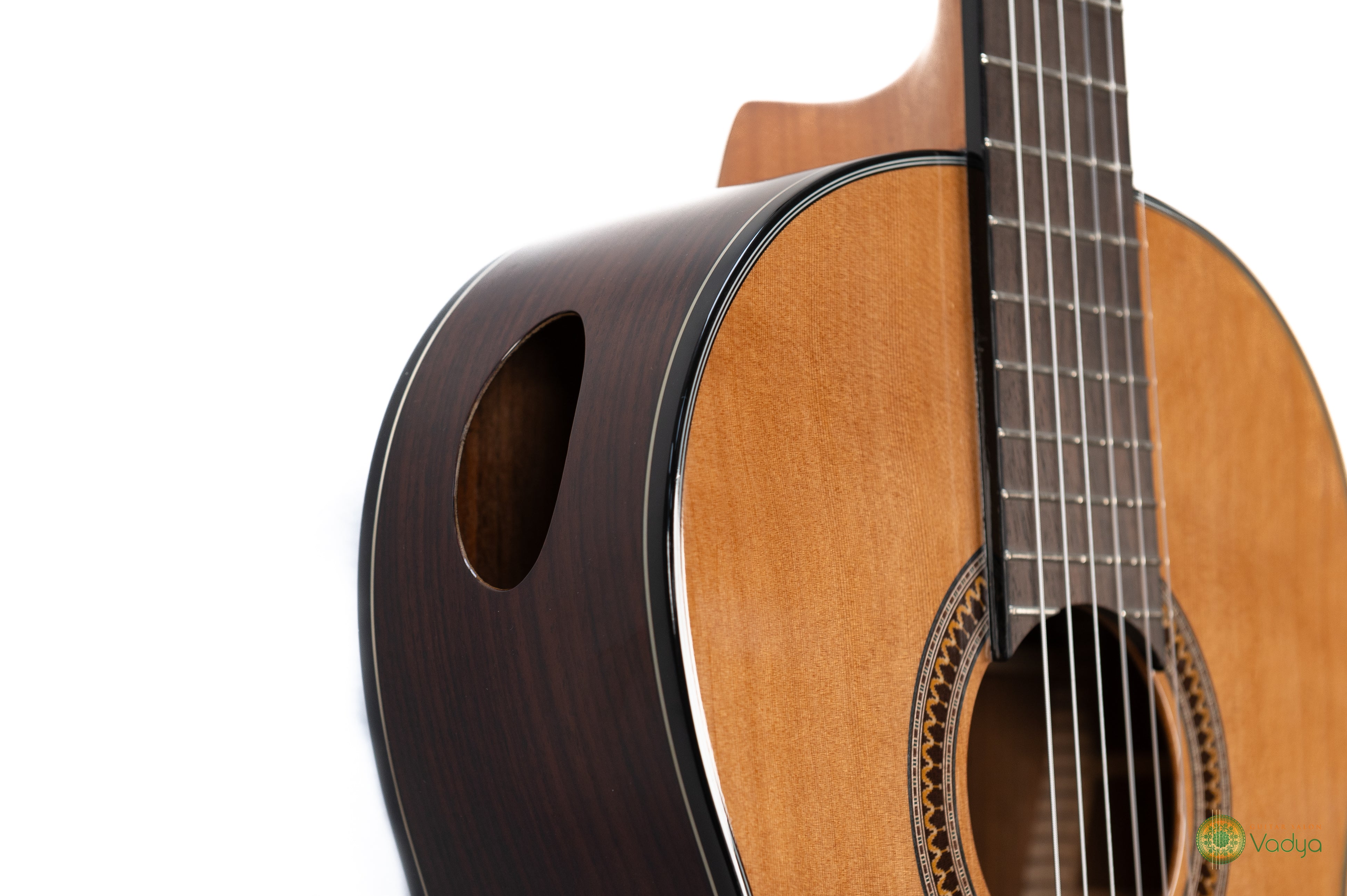 Sulayr Lattice Cedar Classical Guitar